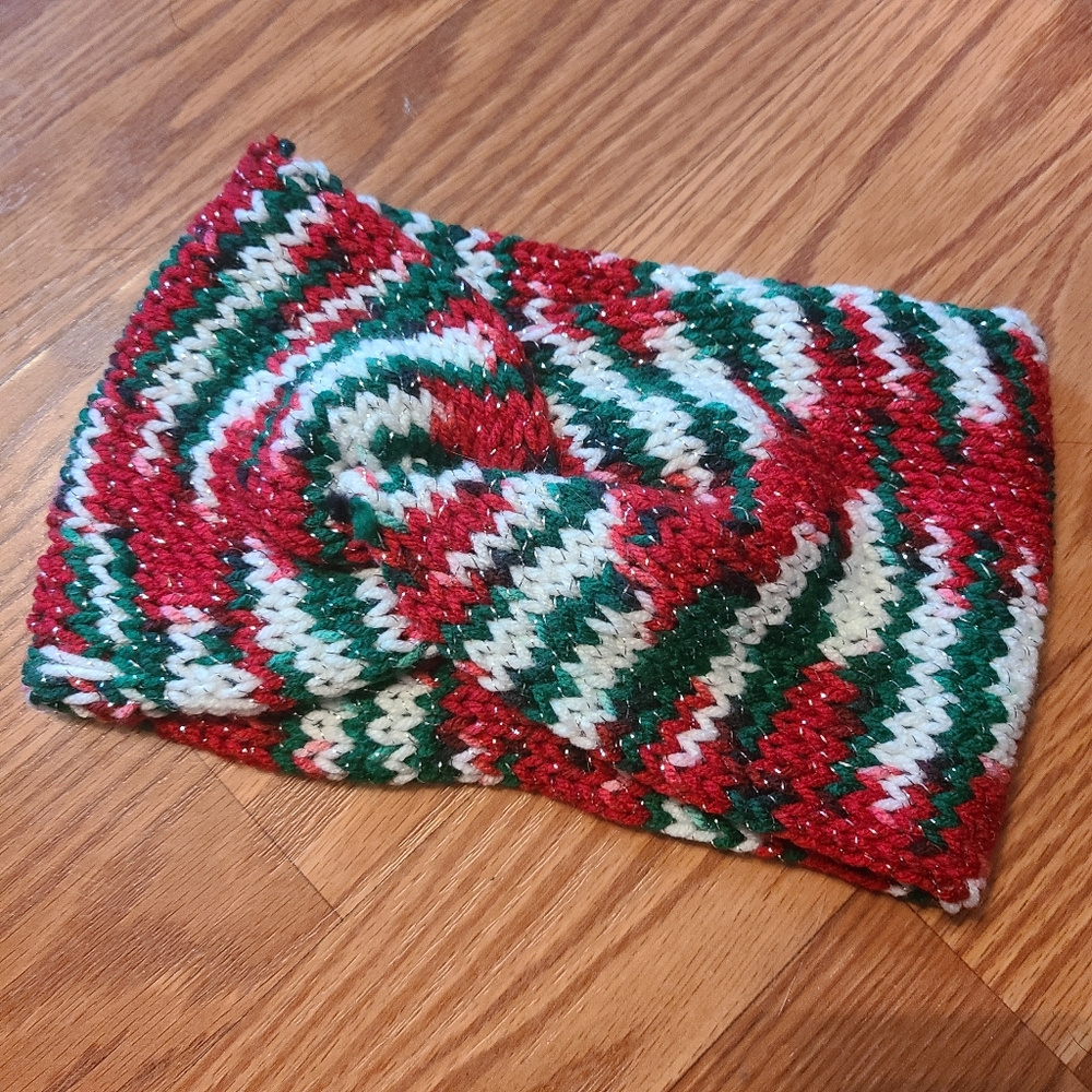 Ladies Christmas inspired earwarmers